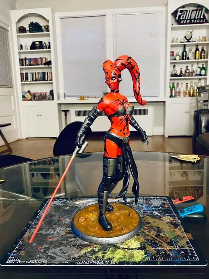 Darth Talon Figure 3D Printing Model STL