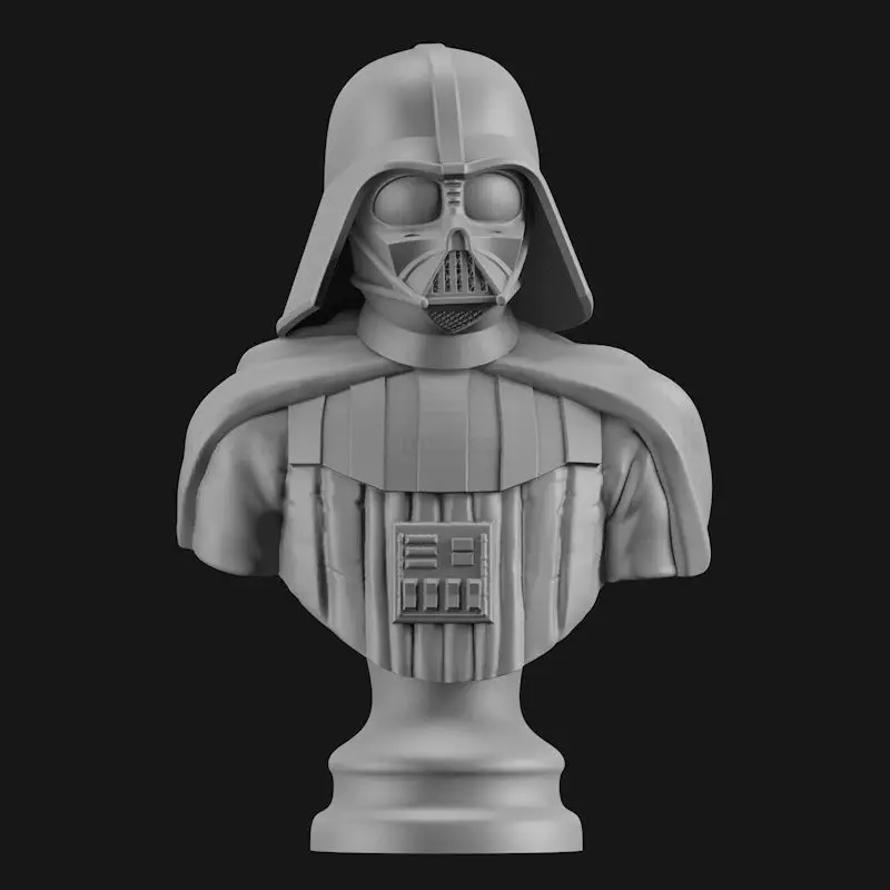 Darth Vader Bust Figuries 3D Print Model STL