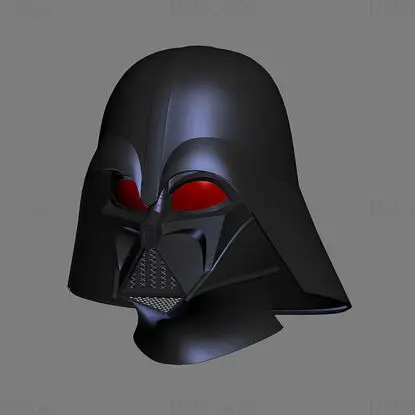 Darth Vader Rebels-hjelm fra Star Wars 3D-utskriftsmodell