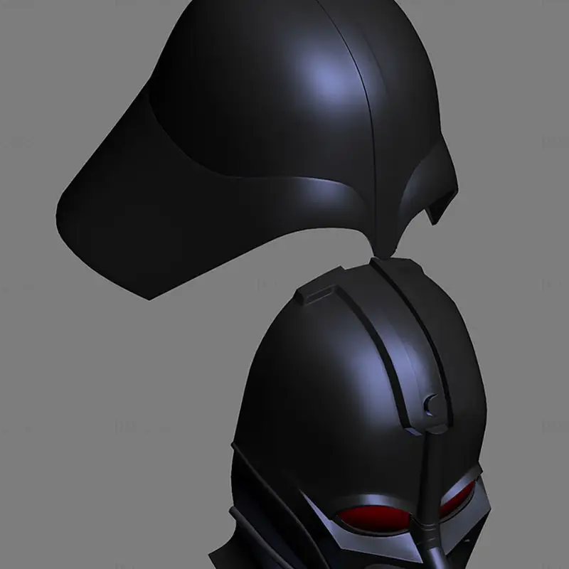 Darth Vader Rebels-hjelm fra Star Wars 3D-utskriftsmodell