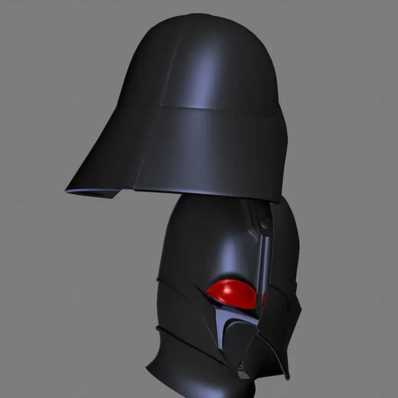 Darth Vader Rebels-hjelm fra Star Wars 3D-utskriftsmodell