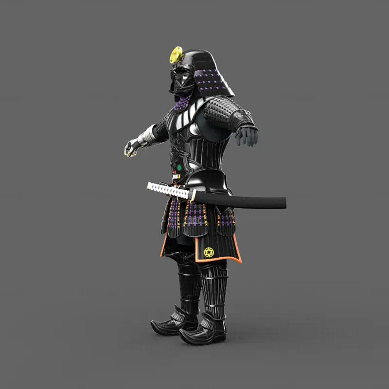 Darth Vader Samurai Cosplay Full Armor 3D Print Model STL