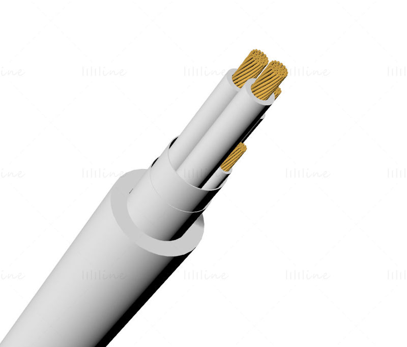 Podatkovni kabel, dodatki vmesnika 3D model