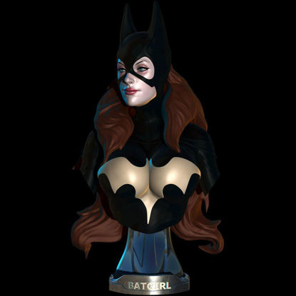 Modèle d'impression 3D du buste DC Batgirl