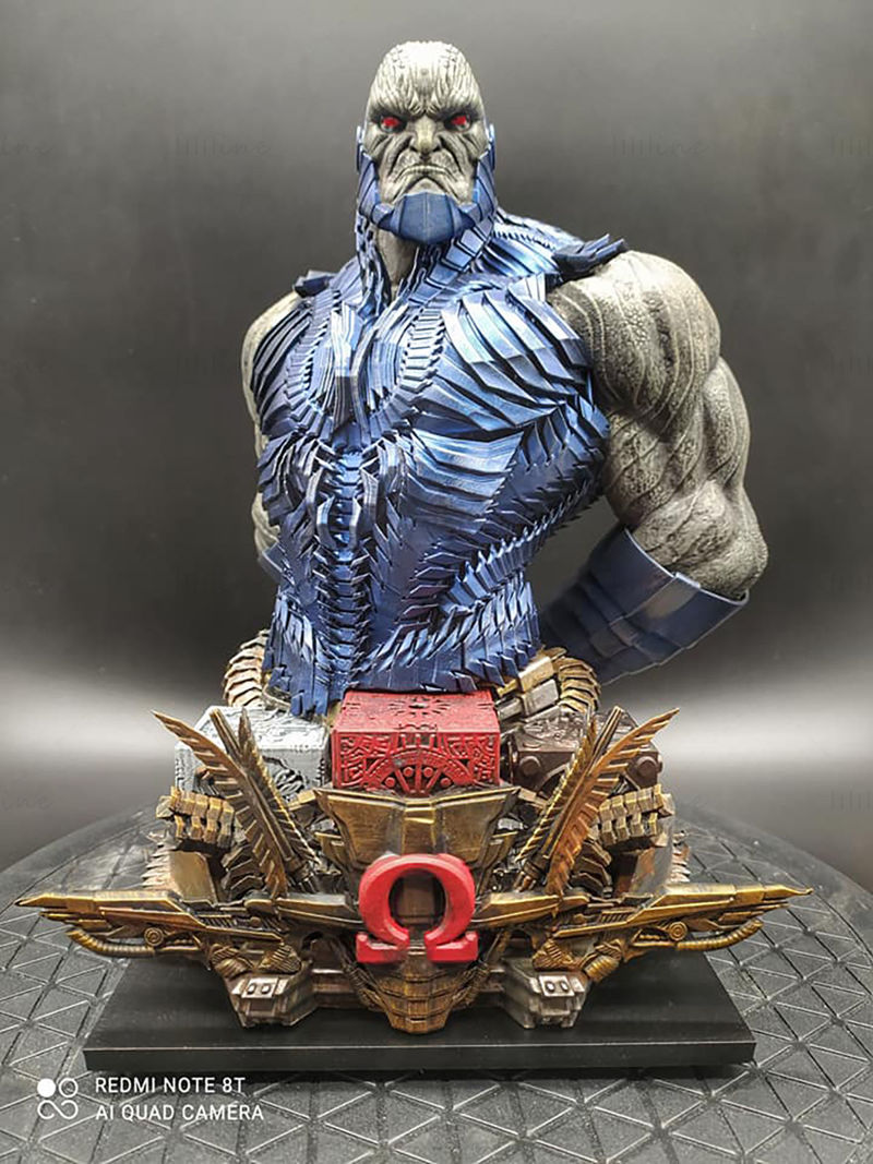 DC Comics Darkseid Bust Modelo 3D Pronto para Imprimir