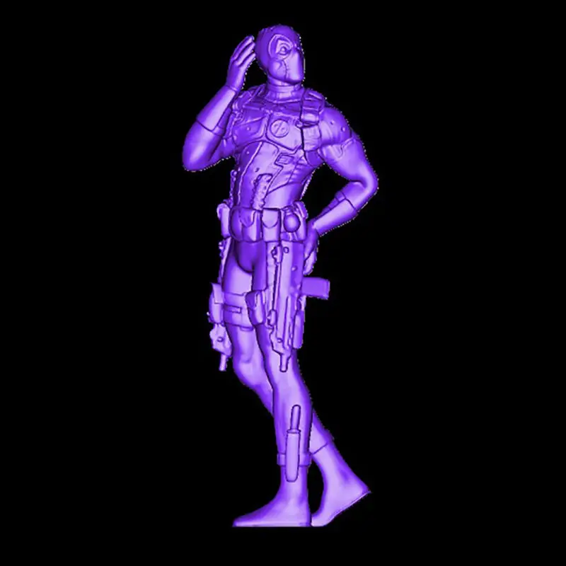 Deadpool 3D Printing Model STL