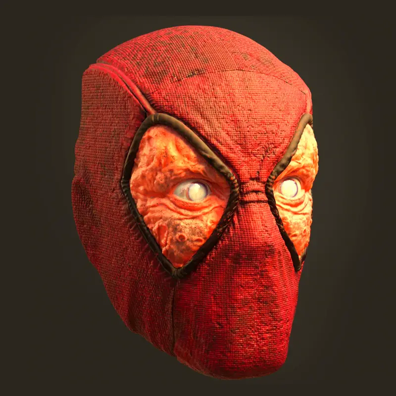 Verze helmy Deadpool Alternate 3D Print Model STL