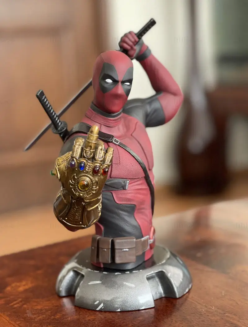 Deadpool Infinity Gauntlet 3D Printing Model STL