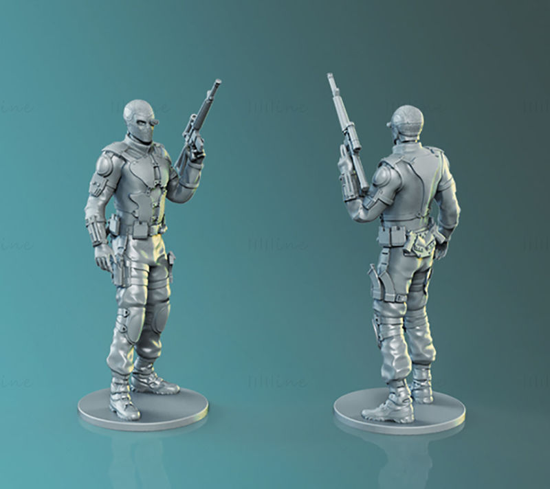 Deadshot 3D Printing Model STL
