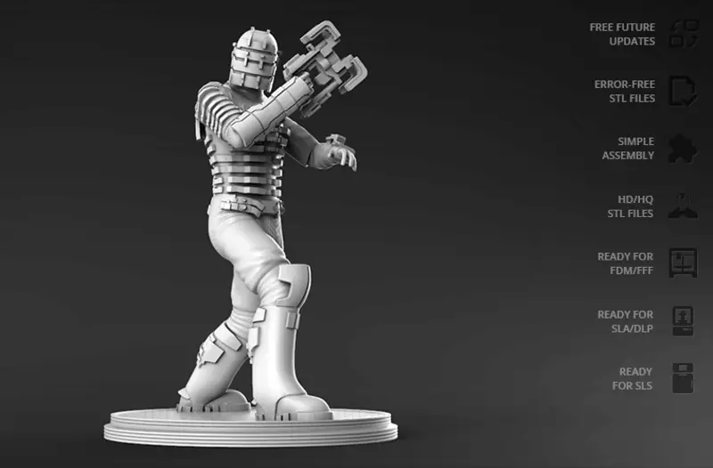 Deadspace Figures Modello di stampa 3D STL