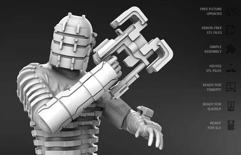 Deadspace Figures Modello di stampa 3D STL