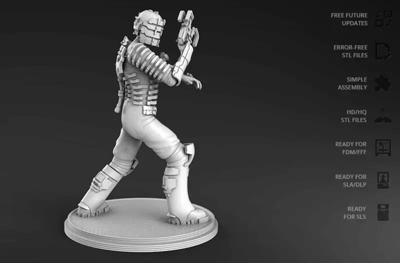 Deadspace Figuries 3D-printmodel STL