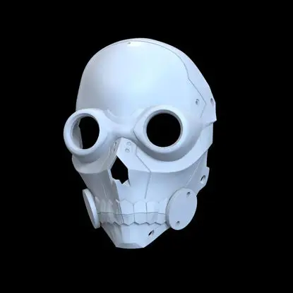 Masque de pistolet de la mort, modèle d'impression 3D STL