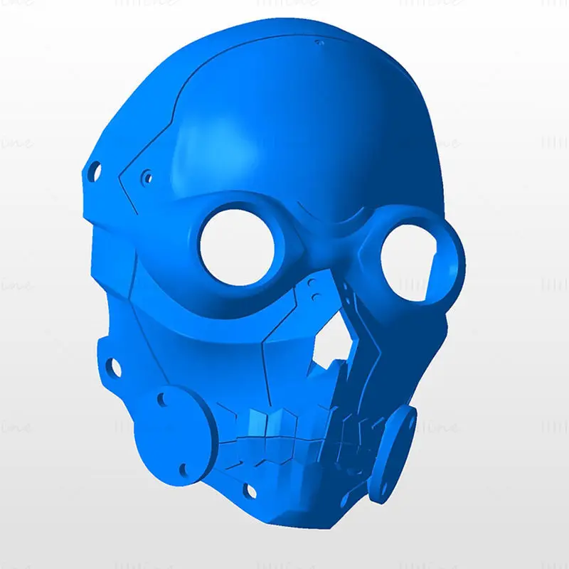 Death Gun Mask 3D Print Model STL