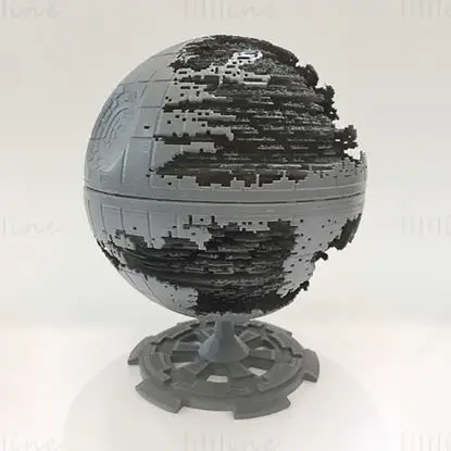 Death Star - Star Wars 3D-utskriftsmodell STL