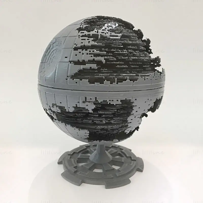 Hvězda smrti - Star Wars 3D tiskový model STL