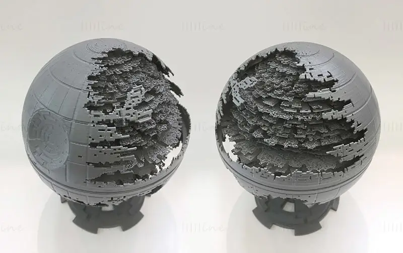 Death Star - Star Wars 3D-afdrukmodel STL