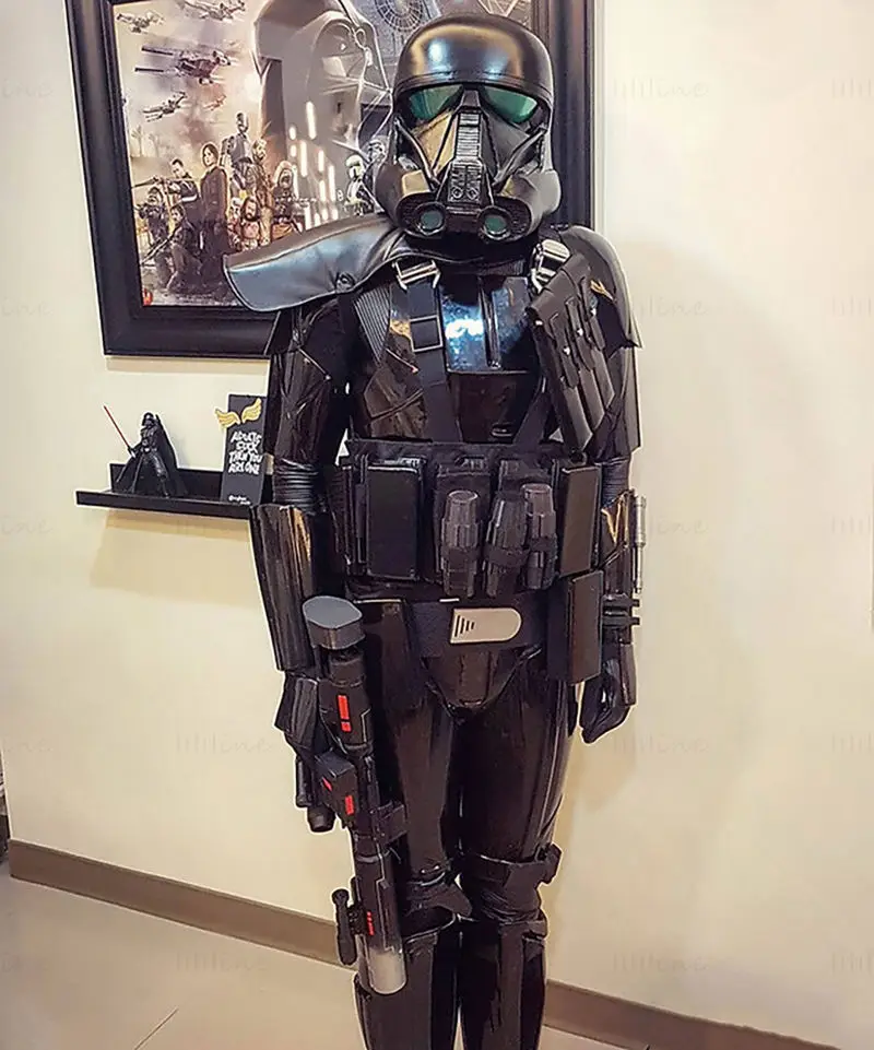 Death Trooper Full Armor از مدل پرینت سه بعدی جنگ ستارگان