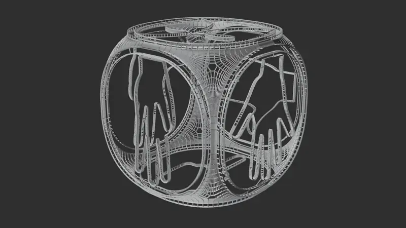 DeathPool D6 terninger Utskrivbar modell