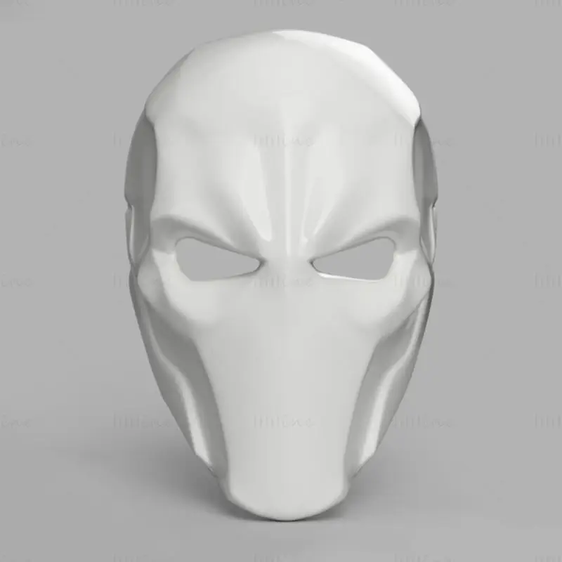 ماسک Deathstroke چاپ سه بعدی مدل STL