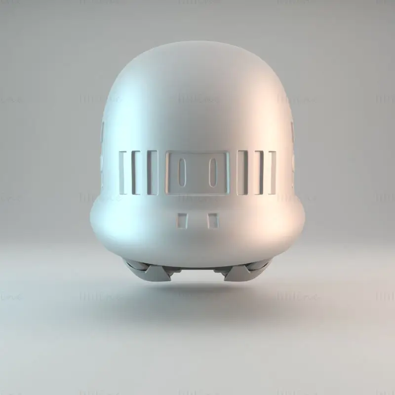 Přilba DeathTrooper na modelu Star Wars 3D Print STL