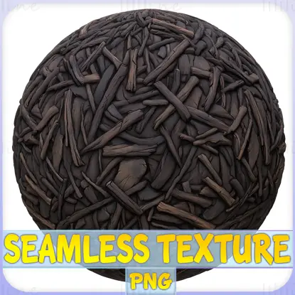 Debris Seamless Texture PNG