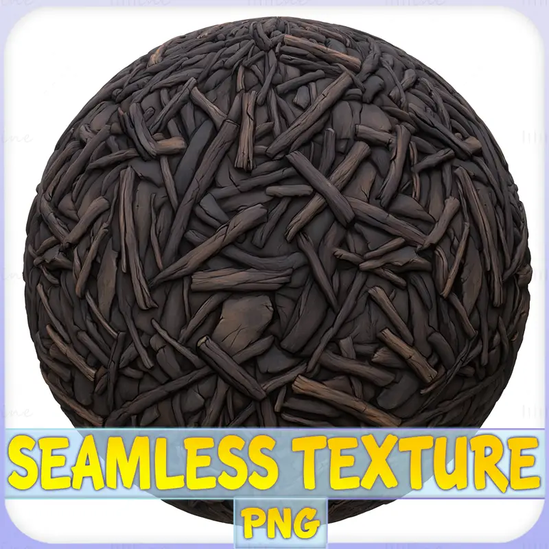 Debris Seamless Texture PNG