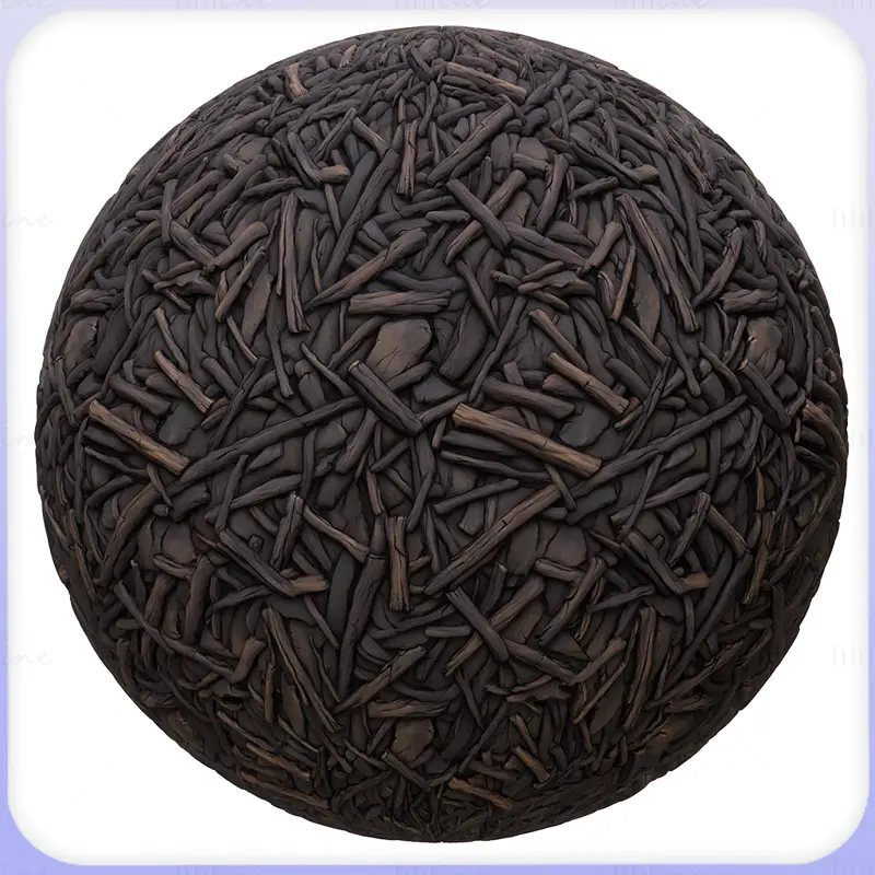 Debris Seamless Texture PNG