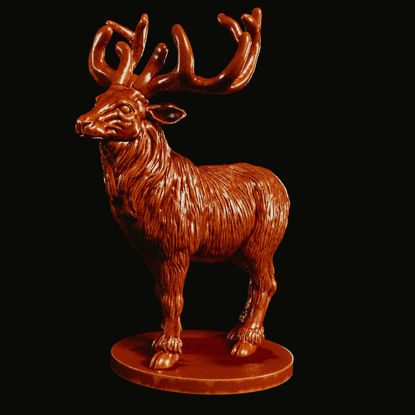 Modelo de impressão 3D de cervo STL