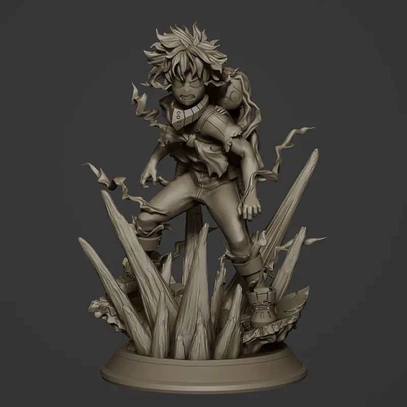 Modelo de impresión 3D de Deku y Eri STL