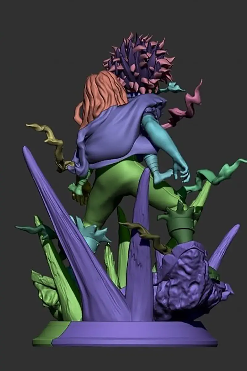 Modelo de impresión 3D de Deku y Eri STL