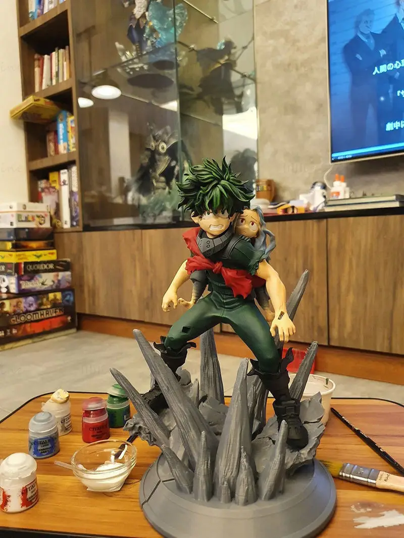 Modelo de impresión 3D de Deku y Eri STL