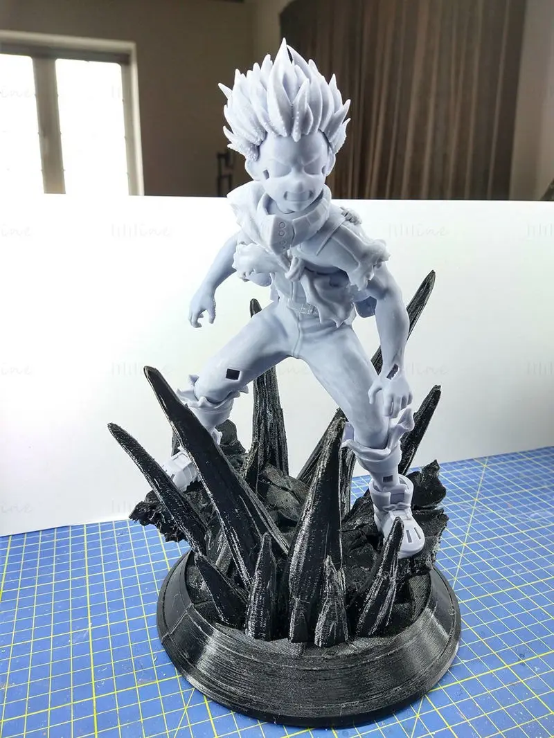 Deku e Eri Impressão 3D Modelo STL