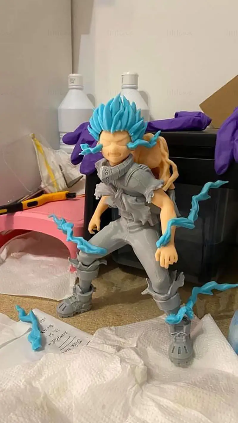 Deku и Eri 3D Printing Model STL