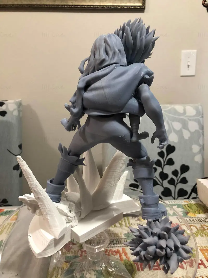 Deku и Eri 3D Printing Model STL