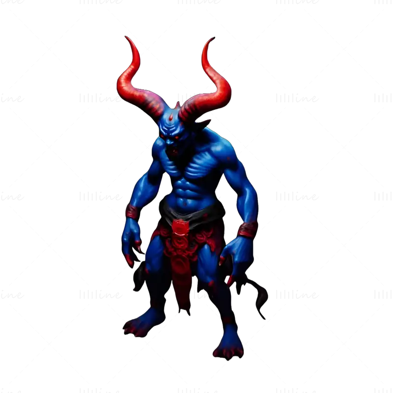 Demon Lords Collection - Fantasy Character 3D Print Model Series