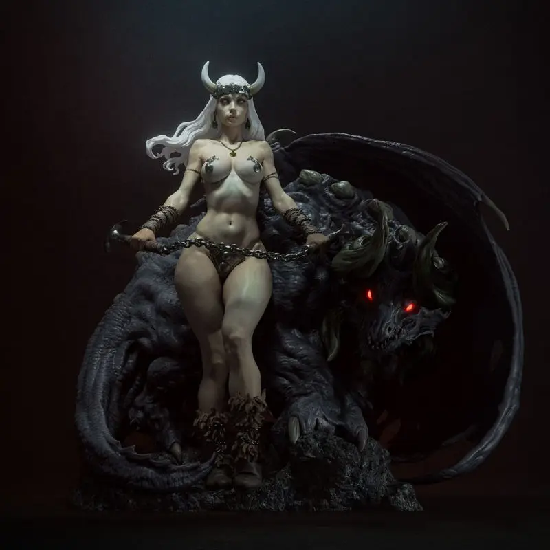 Demon Queen 3D Print Model STL