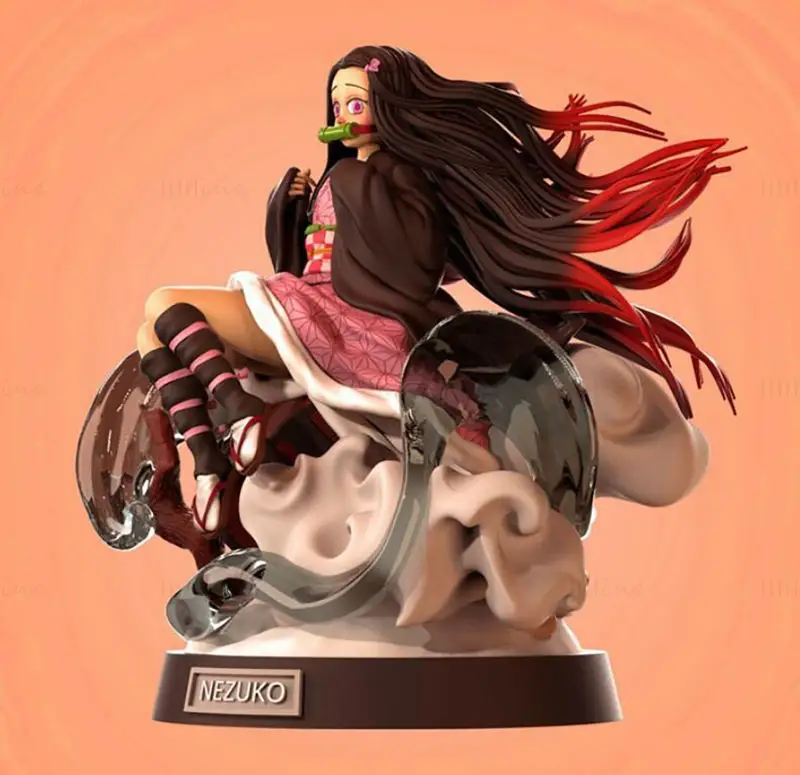 Demon Slayer Kamado Nezuko 3D Printing Model STL