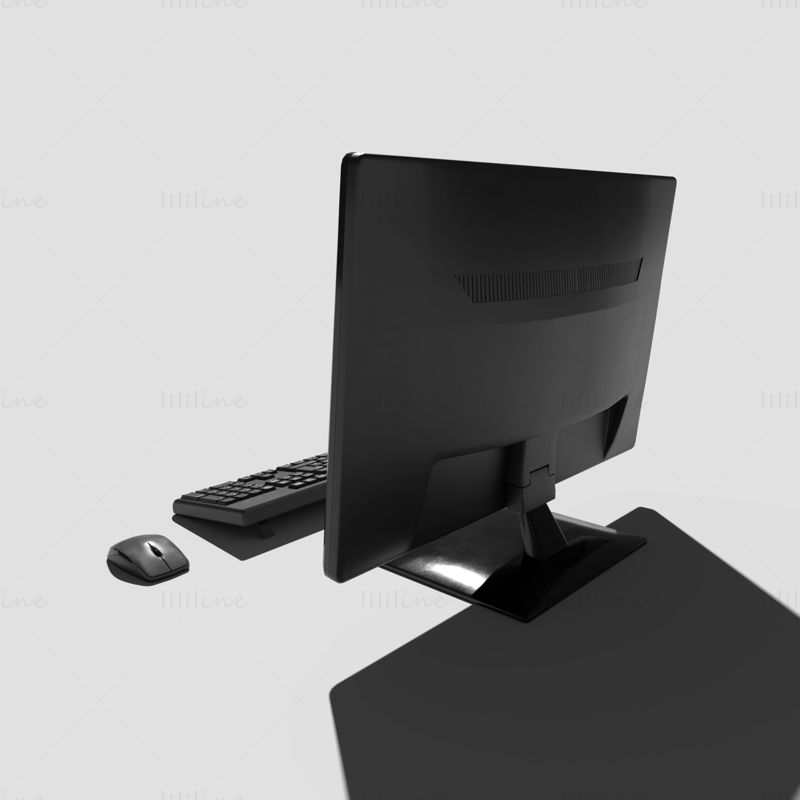 Masaüstü PC 3D Modeli