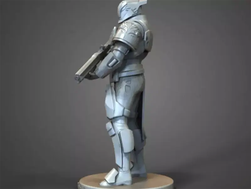 Destiny Lord Saladin Figuries Modello di stampa 3D File STL