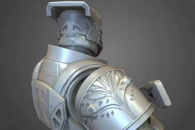 Destiny Lord Saladin Figuries Modello di stampa 3D File STL