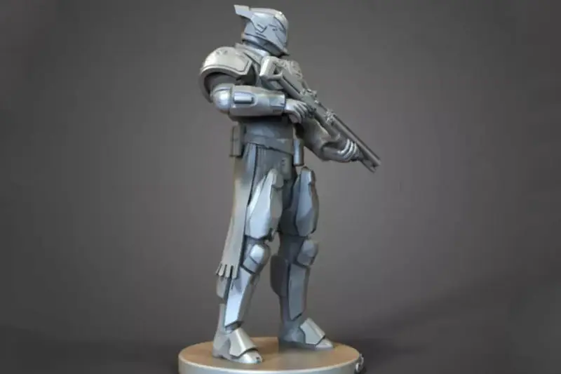 Destiny Lord Saladin Figuries 3D-printmodel STL-bestand