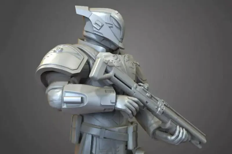 Destiny Lord Saladin フィギュア 3D プリント モデル STL ファイル