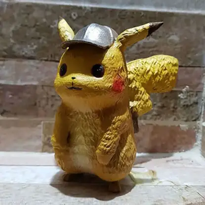 Dedektif Pikachu Figürleri 3D Baskı Modeli STL Dosyaları