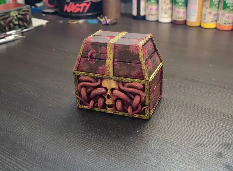 Diablo Dice Box 3D Print Model STL