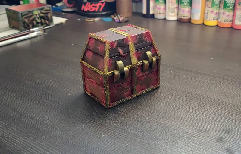 Diablo Dice Box 3D Print Model STL