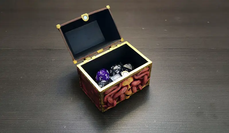 Diablo Dice Box 3D Print Model STL