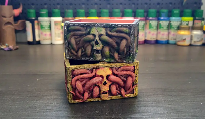 Diablo Dice Box 3D Print Model STL