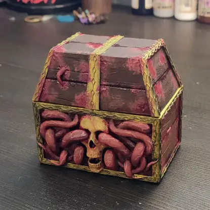 Diablo Dice Box 3D Print Model STL