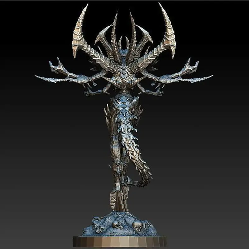 Diablo Statue 3D Print Model STL File